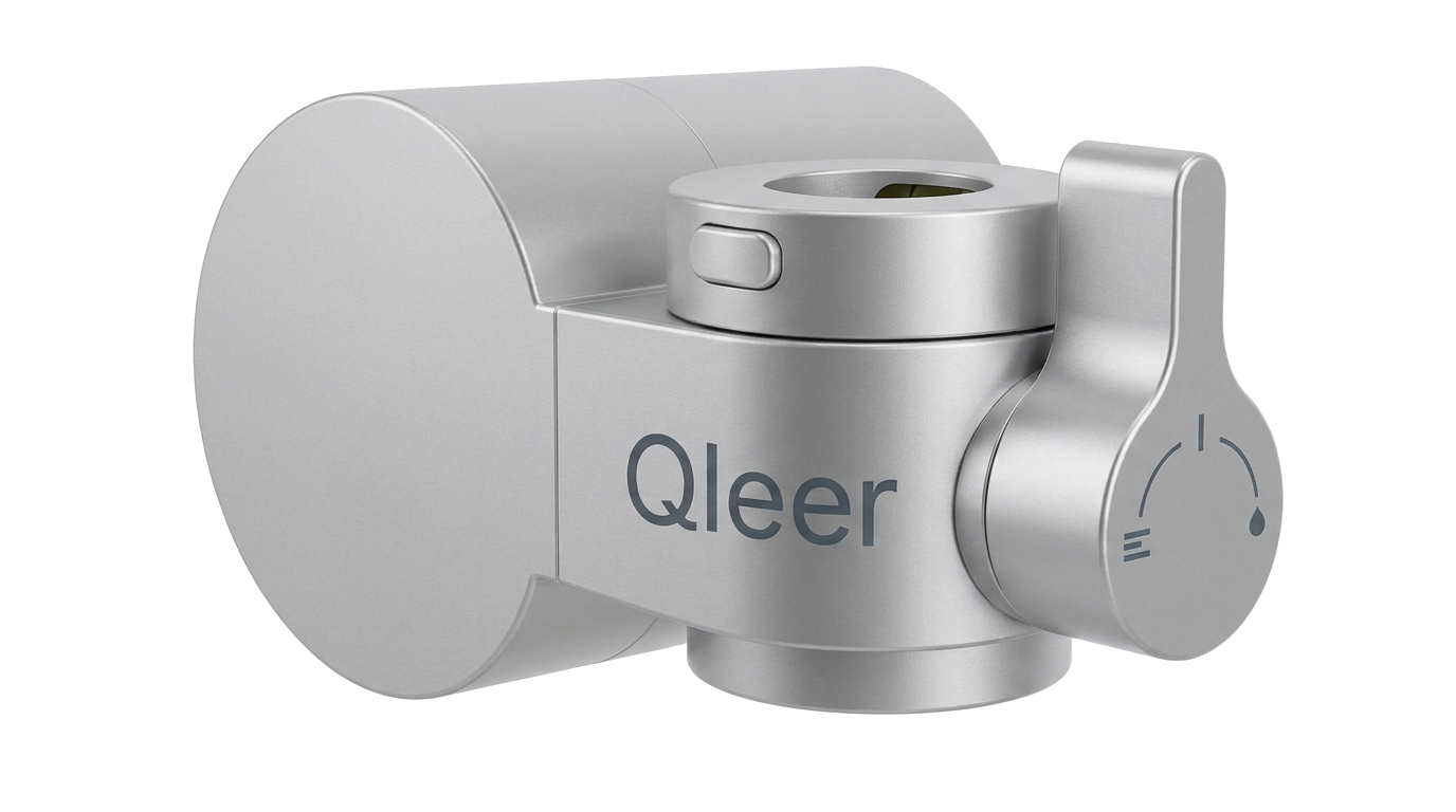 Qleer Hanefilter Brushed Silver